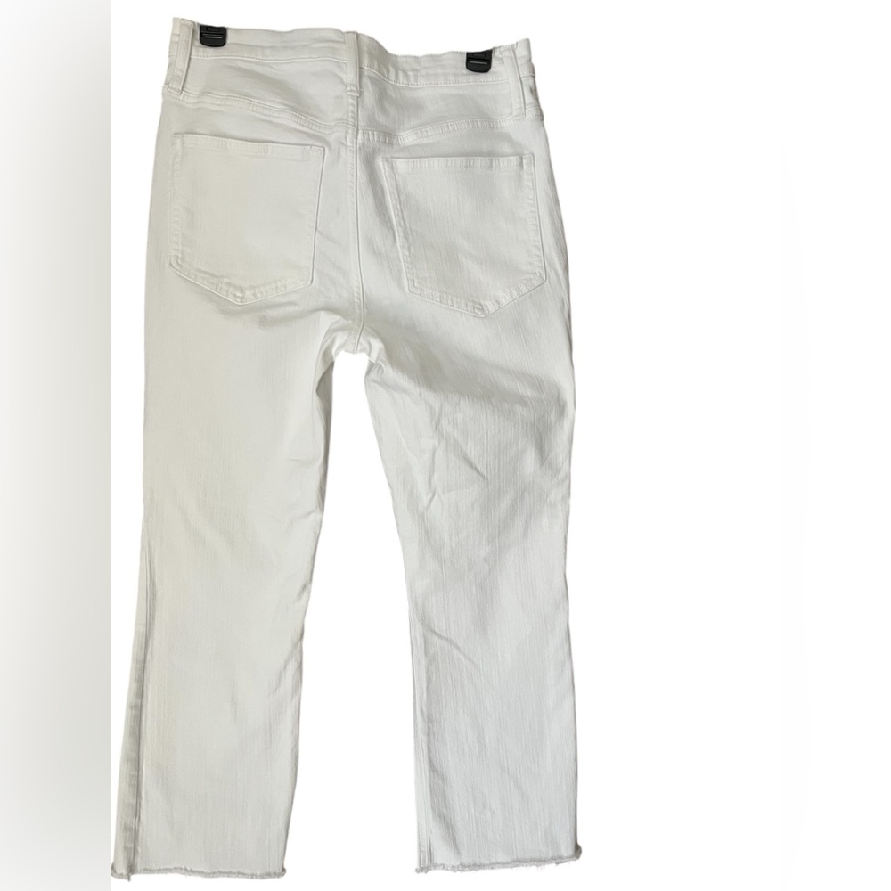 J.Crew 9” Demi Boot Crop White Denim - Picture 6 of 6